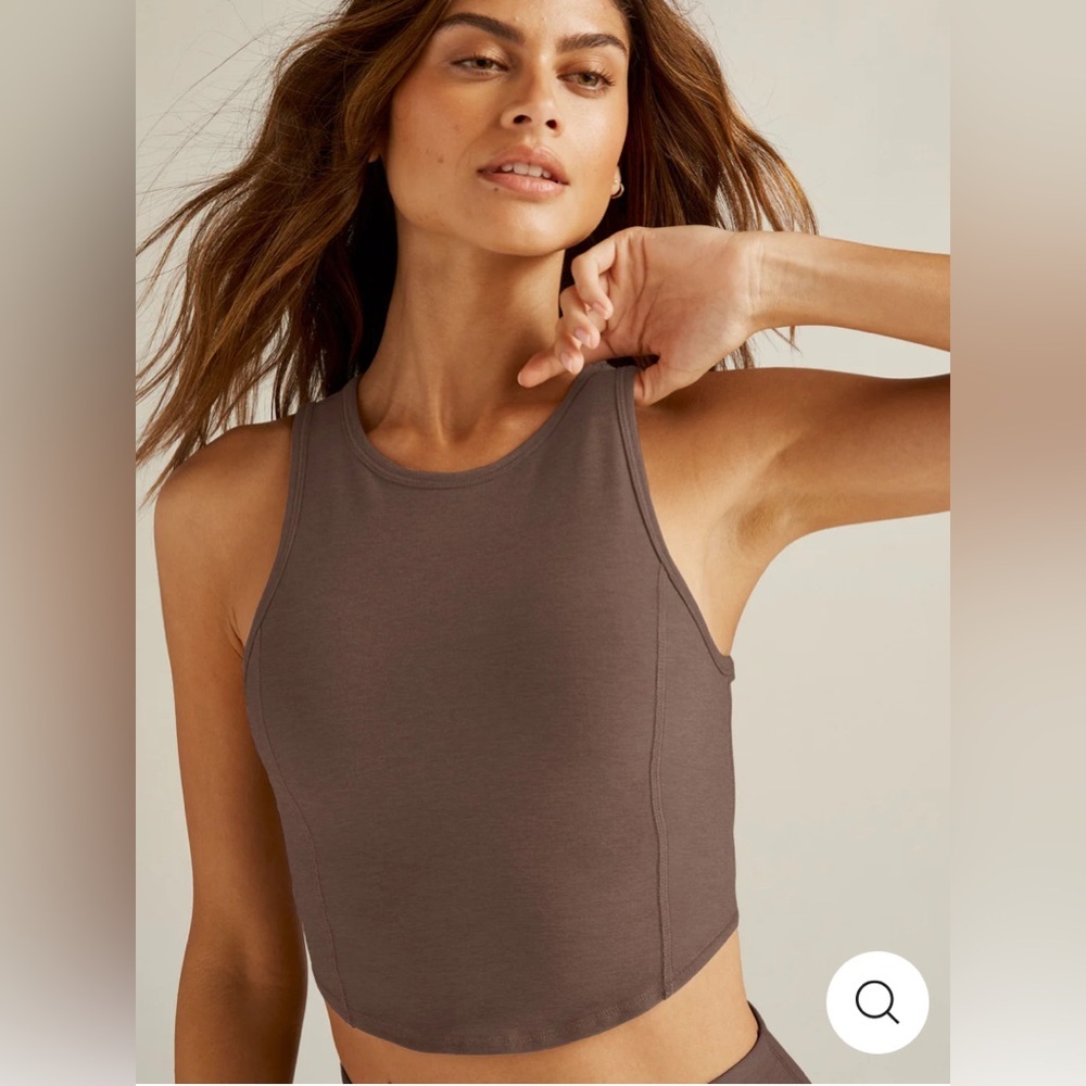 Beyond Yoga Brown Tank Top